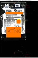 Western Digital Scorpio Blue WD3200BEVT-22ZCT0 WD3200BEVT-22ZCT0 29 AUG 2009 Thailand  SATA front side
