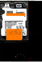 Western Digital Scorpio Blue WD5000BEVT-00A0RT0 WD5000BEVT-00A0RT0 29 APR 2010 Malaysia  SATA front side