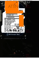 Western Digital Scorpio Blue WD5000BEVT-22ZAT0 WD5000BEVT-22ZAT0 15 MAY 2009 Thailand  SATA front side