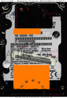 Western Digital Scorpio Blue WD5000BPVT-22HXZT1 XXXXXX-XXX    SATA back side