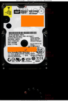 Western Digital Scorpio WD1200UE WD1200UE-00KVT0 10 MAR 2007 Thailand  PATA front side