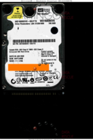 Western Digital Scorpio WD1600BEVE WD1600BEVE-00UYT0 06 JAN 2008 Thailand  PATA front side