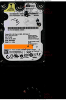 Western Digital Scorpio WD1600BEVS WD1600BEVS-00VAT0 09 JUL 2008 Thailand  SATA front side