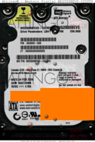 Western Digital Scorpio WD2500BEVS-22UST0 XXXXXX-XXX 04 FEB 2009 n.a.  SATA front side