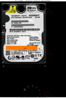 Western Digital Scorpio WD3200BEVT WD3200BEVT-22ZCT0 02 MAY 2008 Thailand  SATA front side