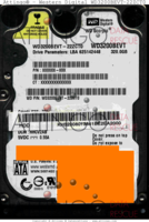Western Digital Scorpio WD3200BEVT-22ZCT0 WD3200BEVT-22ZCT0    SATA front side