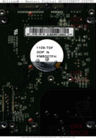 Western Digital Scorpio WD3200BEVT-22ZCTO XXXXXX-XXX 12 APR 2008   SATA back side