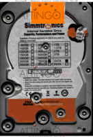 Western Digital Simmtronics 750 GB Simmtronics 750 GB Simmtronics 750 GB    SATA back side