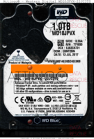 Western Digital WD Blue WD10JPVX-22JC3T0 WD10JPVX-22JC3T0 13 JUL 2017 Malaysia  SATA front side