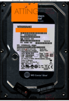 Western Digital WD Caviar Blue WD5000AAKX-603CA0 634605-002 30 APR 2012 Malaysia  SATA front side