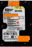 Western Digital WD Caviar SE WD1600JS-22MHB0 XXXXXX-XXX 09 FEB 2006 Thailand  SATA front side