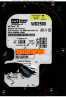 Western Digital WD Caviar SE WD2500BB-00RDA0 WD2500BB-00RDA0 19 DEC 2005 Malaysia  PATA front side