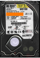 Western Digital WD Caviar WD100BB-60BNA1 213228-001 29 NOV 2000 Malaysia  PATA front side