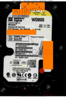 Western Digital WD Caviar WD800BB-22HEA1 301265-002 23 JUL 2004 Thailand  PATA front side