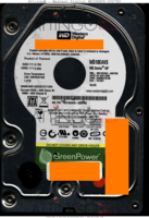 Western Digital WD GreenPower WD10EAVS-00D7B0 WD10EAVS-00D7B0 02 AUG 2008 Thailand  SATA front side