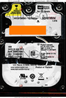 Western Digital WD10TMVW WD10TMVW WD10TMVW-11ZSMS4 24 AUG 2012 THAILAND  USB back side