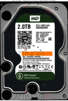 Western Digital WD20EARX WD20EARX-00PASB0 WD20EARX-00PASB0 02 MAY 2013 Thailand  SATA front side