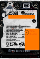 Western Digital WD2500BEVT-00ZCT0 WD2500BEVT-00ZCT0 WD2500BEVT-00ZCT0 18 NOV 2008 Thailand  SATA front side