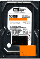 Western Digital WD5000AAKX-001CA0 WD5000AAKX-001CA0 WD5000AAKX-001CA0 11 MAY 2012 R Malaysia  SATA front side