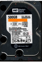 Western Digital WD500AAKB WD5000AAKB-00H8A0 WD5000AAKB-00H8A0 05 MAY 2009 THAILAND  PATA front side