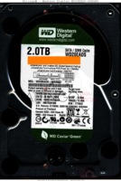 Western Digital lCaviar Green WD20EADS-00R6B0 WD20EADS-00R6B0 28 MAY 2009 Thailand  SATA front side